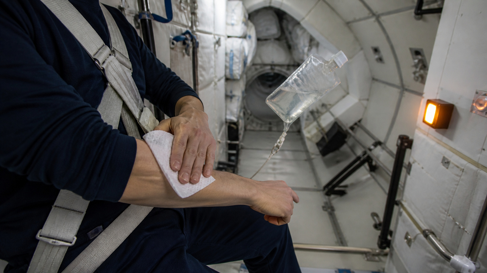 Water-Free Cleansing: From Space Station to Skincare