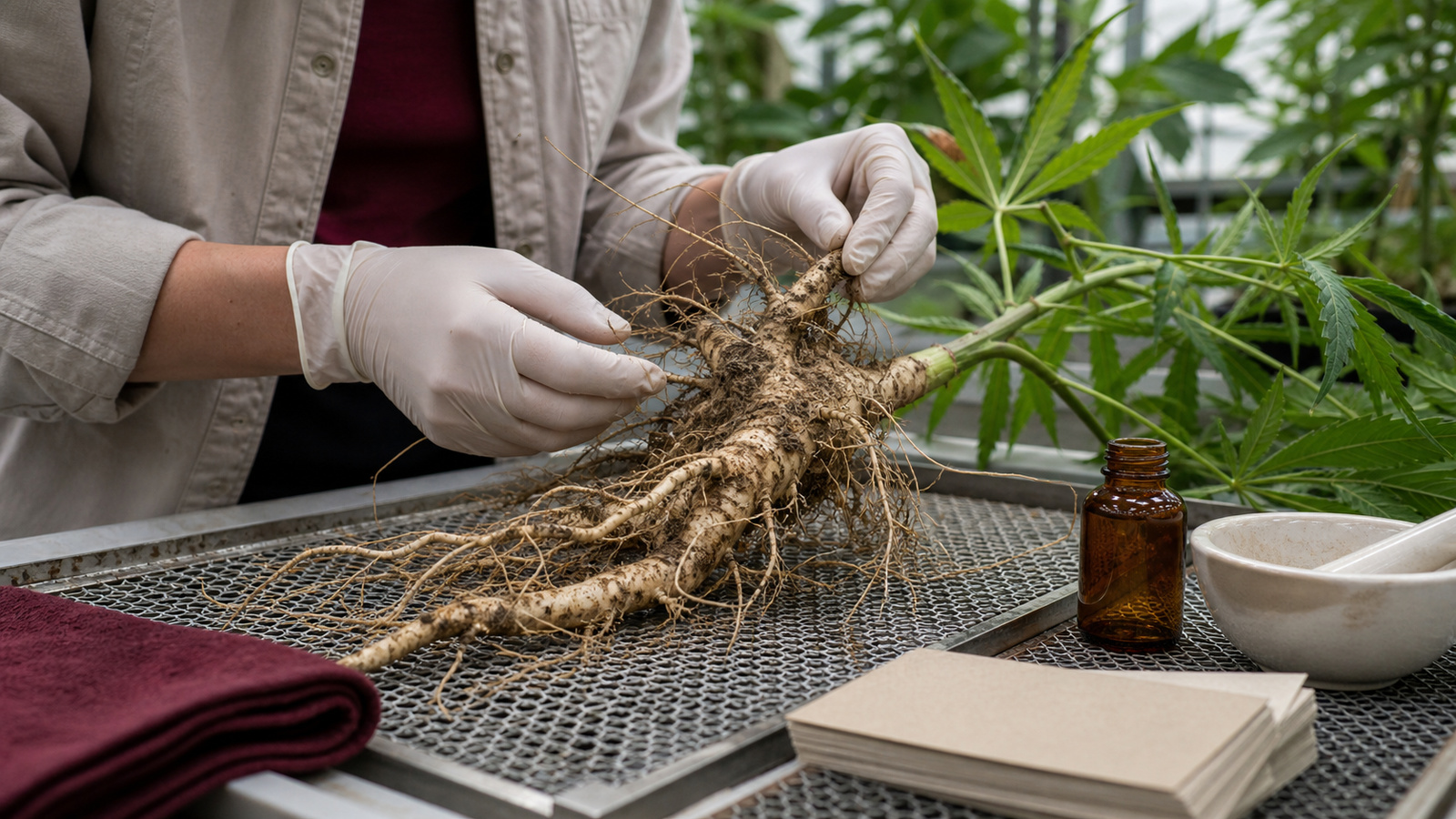 Hemp Root Upcycling Gains Traction in Skincare Industry