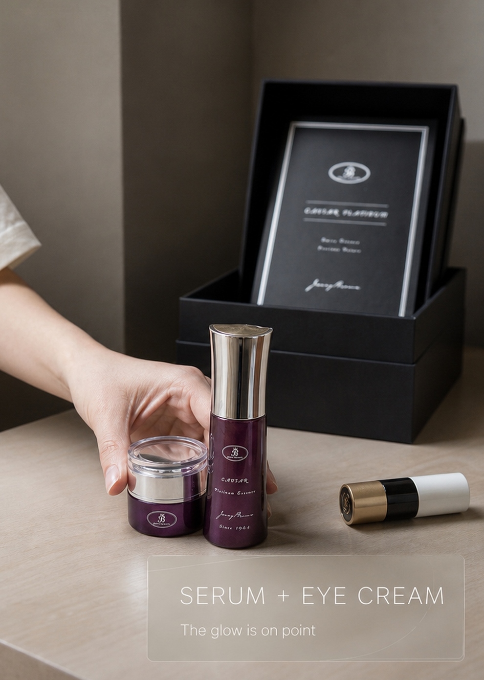 JennyBrown caviar set second image with serum and eye cream