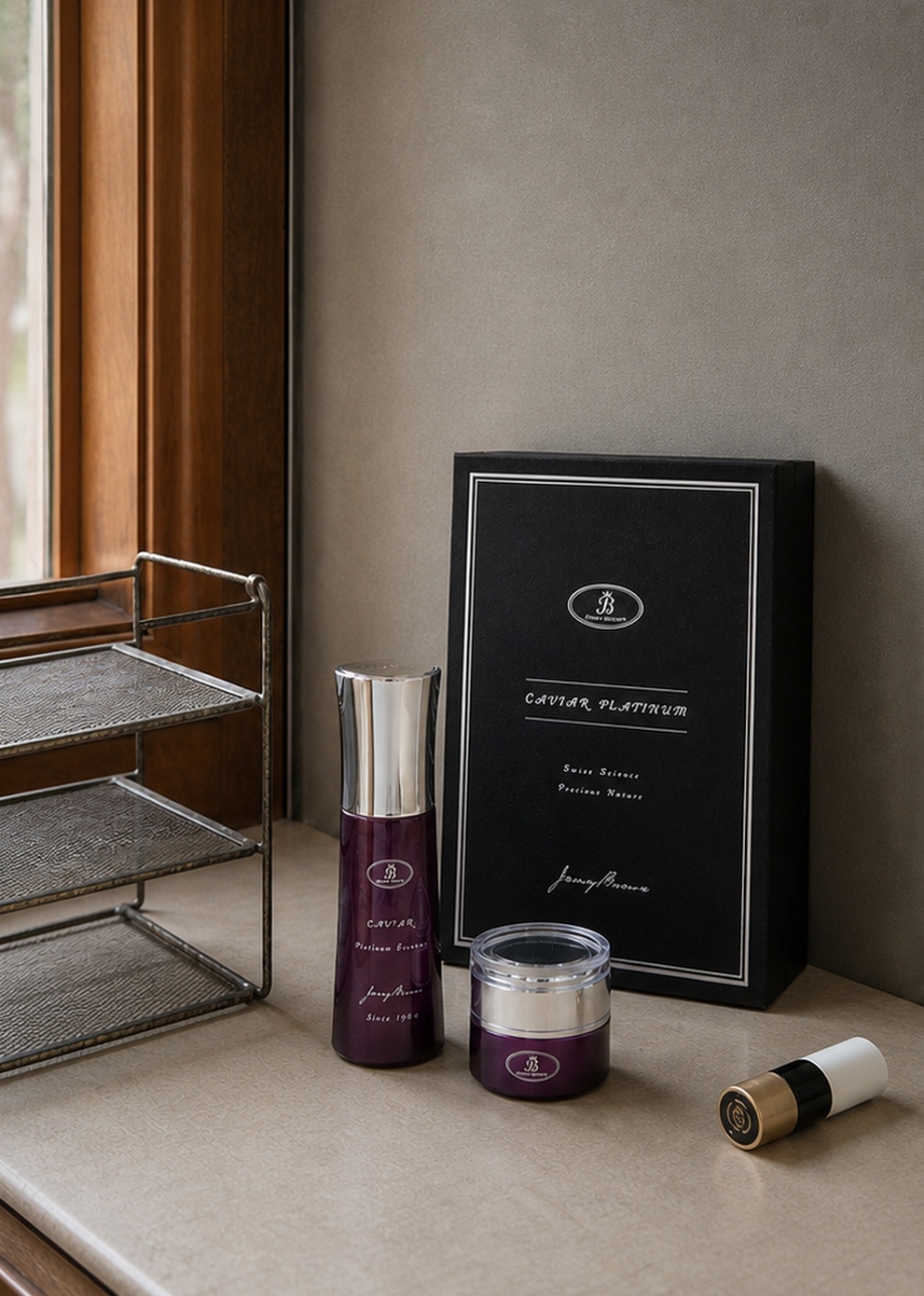JennyBrown caviar set fourth image with serum and eye cream