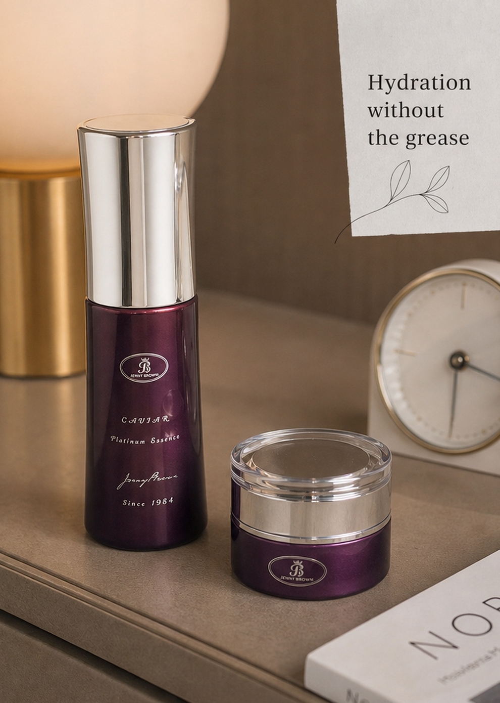 JennyBrown caviar set second image displaying product details
