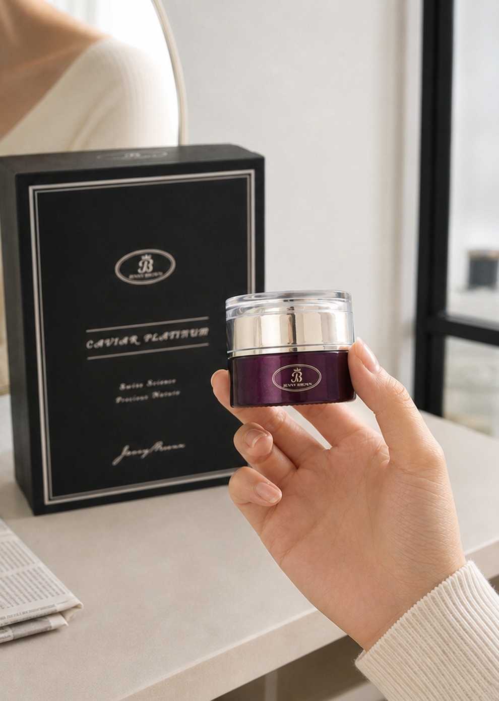 JennyBrown Caviar Eye Cream product sharing image, fifth view