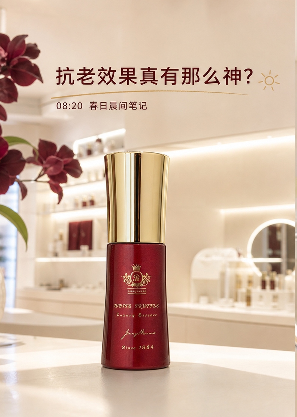 JennyBrown珍妮布朗白松露精华液首图，展示产品相关分享配图