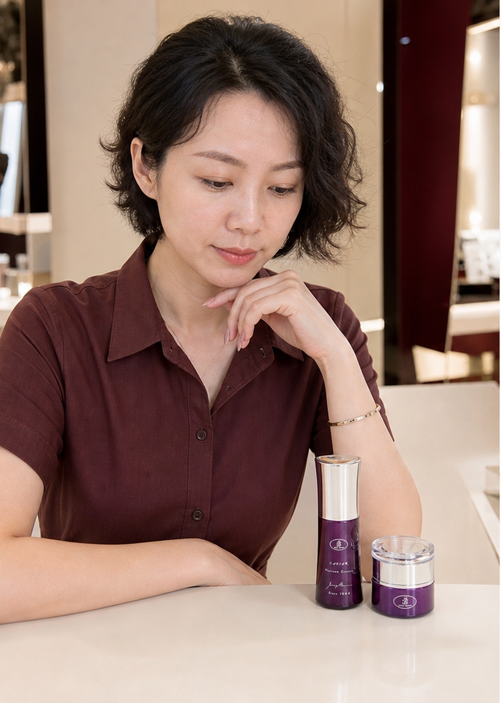 JennyBrown珍妮布朗鱼子酱套装配图，展示产品细节